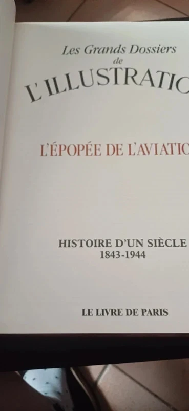 De grote dossiers van de illustratie de epische vlucht van de luchtvaart in zeer goede staat gepubliceerd in 1994 – photo 2